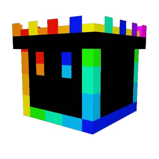 Tooner123 Minecraft avatar head, 3D render