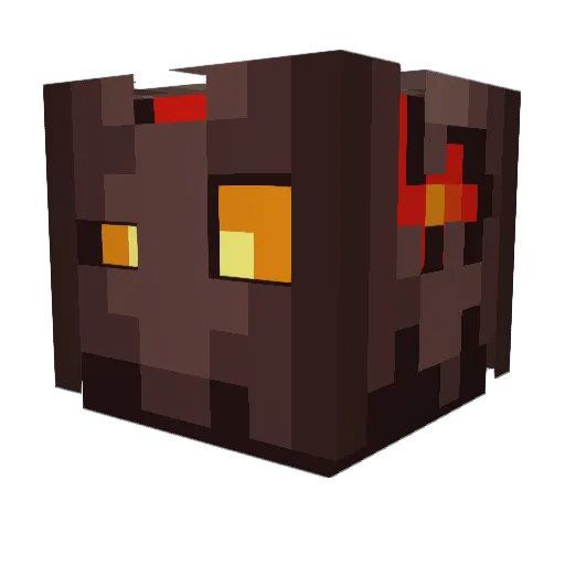 Toonst49 Minecraft avatar head, 3D render