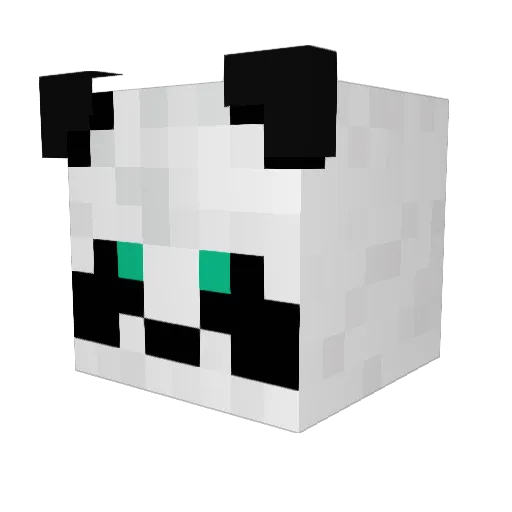 ToothyLobster Minecraft avatar head, 3D render