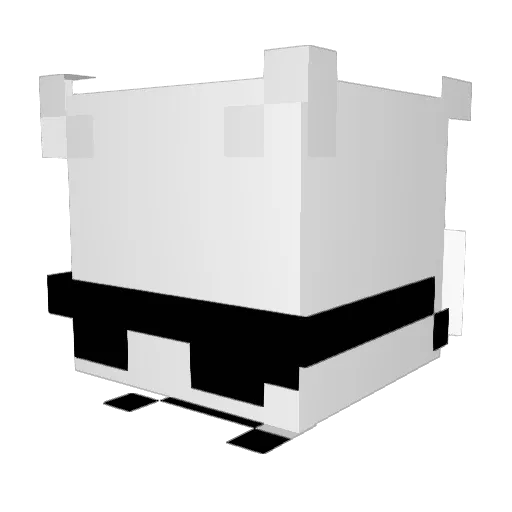 TootleBagel Minecraft avatar head, 3D render