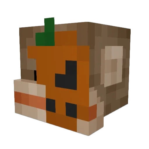 TopDogMan20 Minecraft avatar head, 3D render