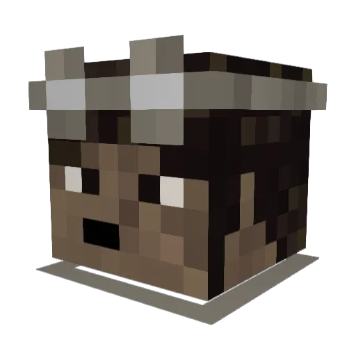 TopGunz_ Minecraft avatar head, 3D render