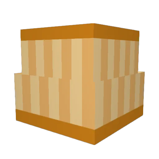 TopHatAttack Minecraft avatar head, 3D render