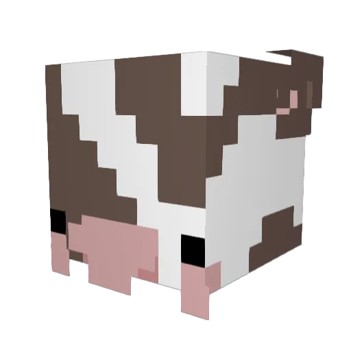 TopHatCorgi Minecraft avatar head, 3D render