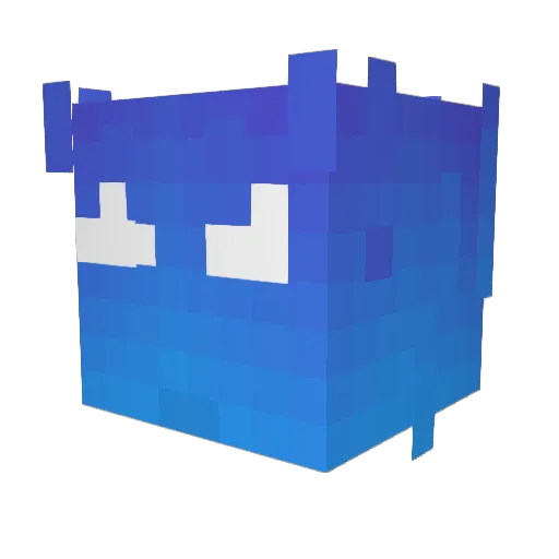 TopPlayerWW Minecraft avatar head, 3D render