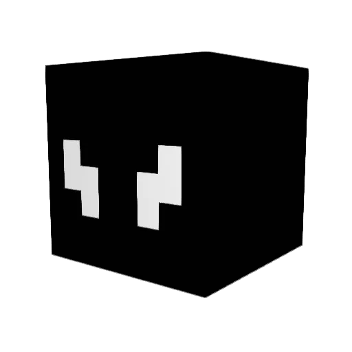 TopStrikes Minecraft avatar head, 3D render