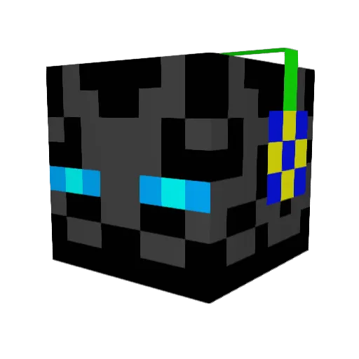 Topa87 Minecraft avatar head, 3D render