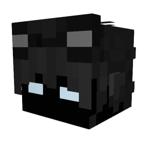 TopazIv Minecraft avatar head, 3D render
