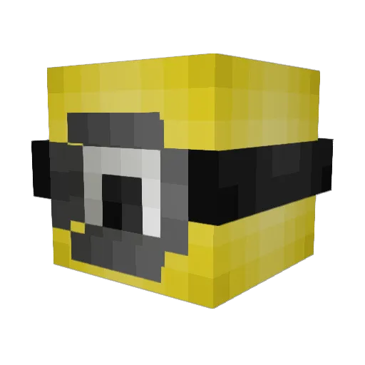 Topdog039 Minecraft avatar head, 3D render