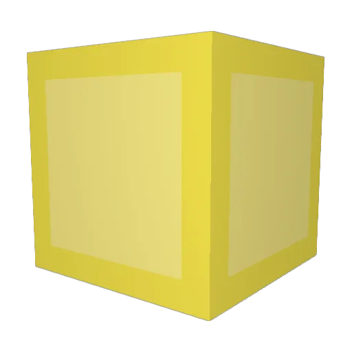 Topeainc Minecraft avatar head, 3D render