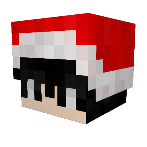 Topfpflanze03 Minecraft avatar head, 3D render