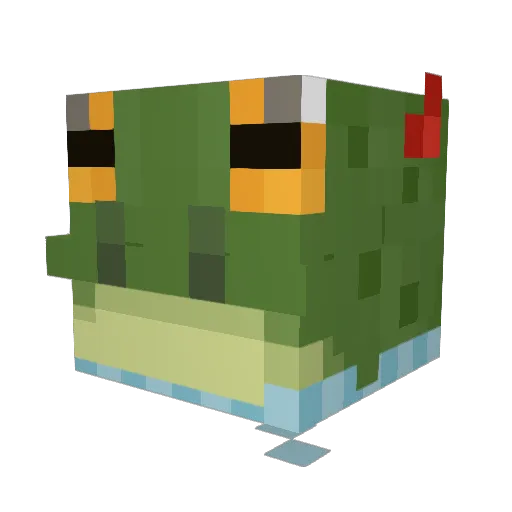 Tophat29 Minecraft avatar head, 3D render