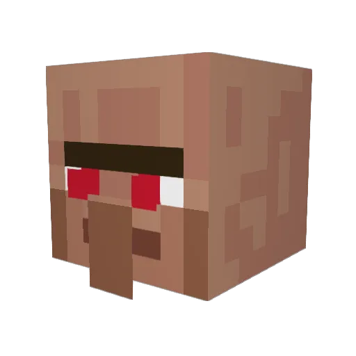 TophatJoe2K Minecraft avatar head, 3D render