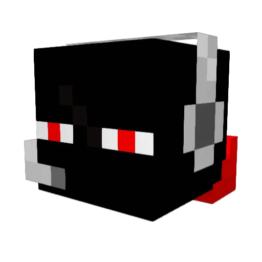 Topher1308 Minecraft avatar head, 3D render