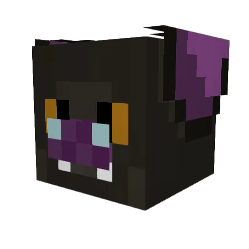 Tophorizon Minecraft avatar head, 3D render