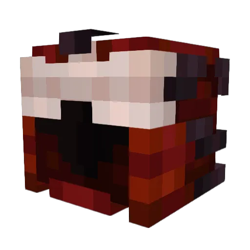 Topia6 Minecraft avatar head, 3D render