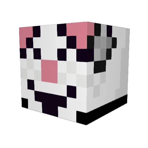 Topiary56 Minecraft avatar head, 3D render