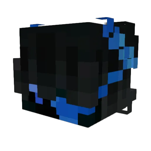 Topsify_ Minecraft avatar head, 3D render