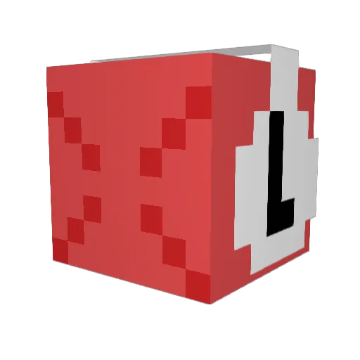 TorBalor Minecraft avatar head, 3D render
