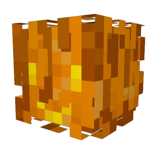 TorFlor Minecraft avatar head, 3D render