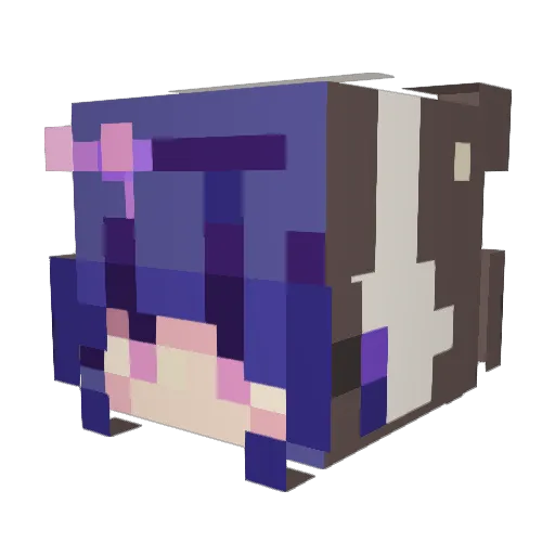 Tor_Mathias Minecraft avatar head, 3D render