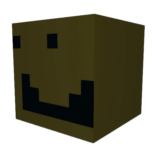 TorbenT Minecraft avatar head, 3D render