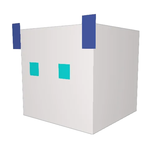 Torcj_ Minecraft avatar head, 3D render