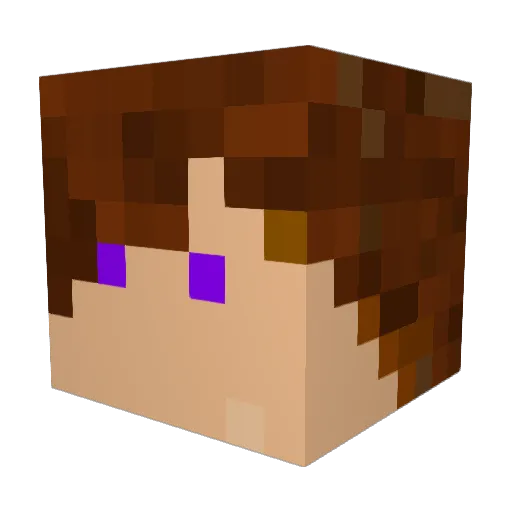 Tore__ Minecraft avatar head, 3D render