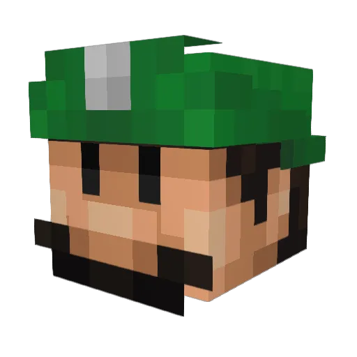 Torex0 Minecraft avatar head, 3D render
