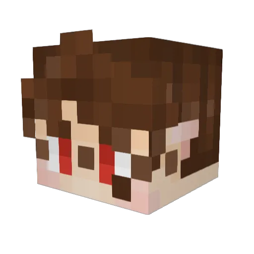 ToriDrawz4274 Minecraft avatar head, 3D render