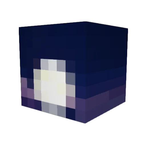Tori_celli Minecraft avatar head, 3D render