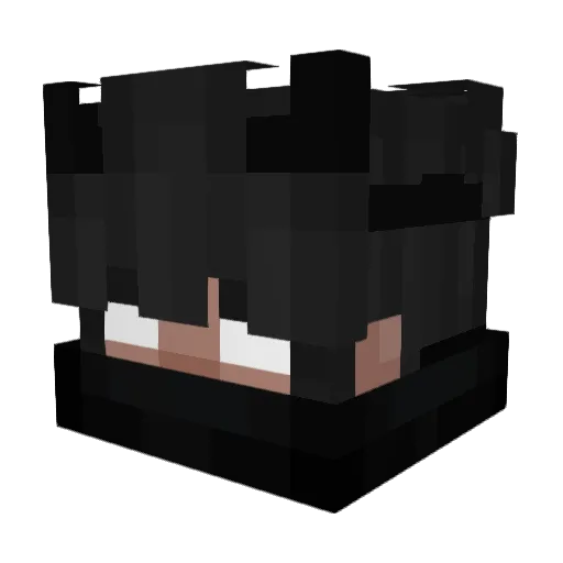 Torilirot Minecraft avatar head, 3D render