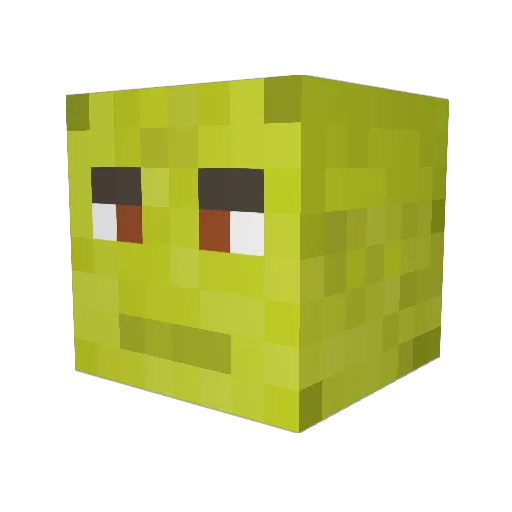 Toritin16 Minecraft avatar head, 3D render
