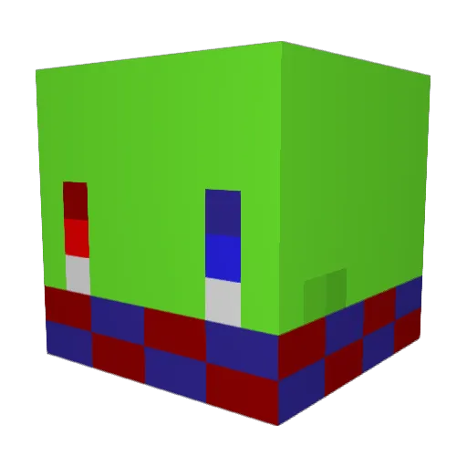 Toritoa0413 Minecraft avatar head, 3D render