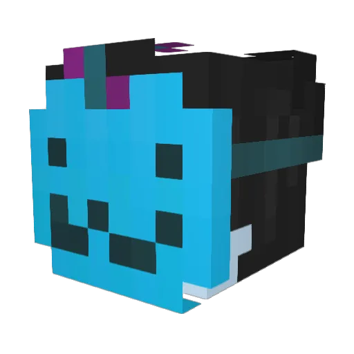 Toritopablo3 Minecraft avatar head, 3D render