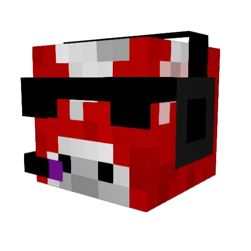 TormentaWither15 Minecraft avatar head, 3D render