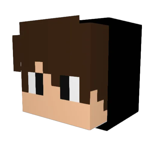Tormund07 Minecraft avatar head, 3D render