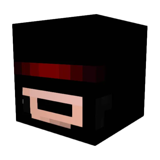 TornUpSquirrel Minecraft avatar head, 3D render