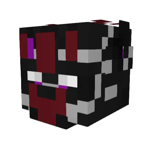 TornadoATH Minecraft avatar head, 3D render