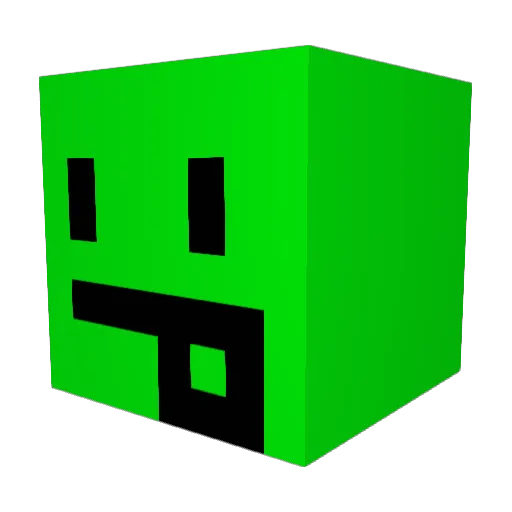 TorraKat Minecraft avatar head, 3D render