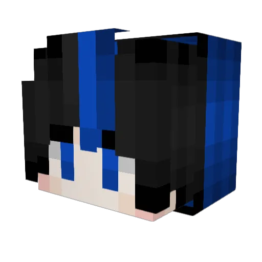 Torranin Minecraft avatar head, 3D render