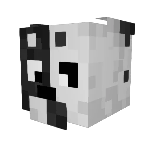 Torres4 Minecraft avatar head, 3D render