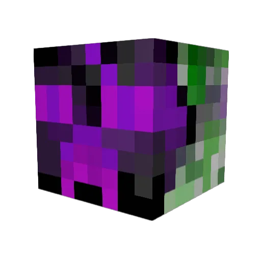 Torsionaltooth9 Minecraft avatar head, 3D render