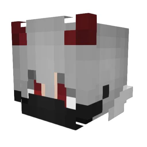 Torsley Minecraft avatar head, 3D render