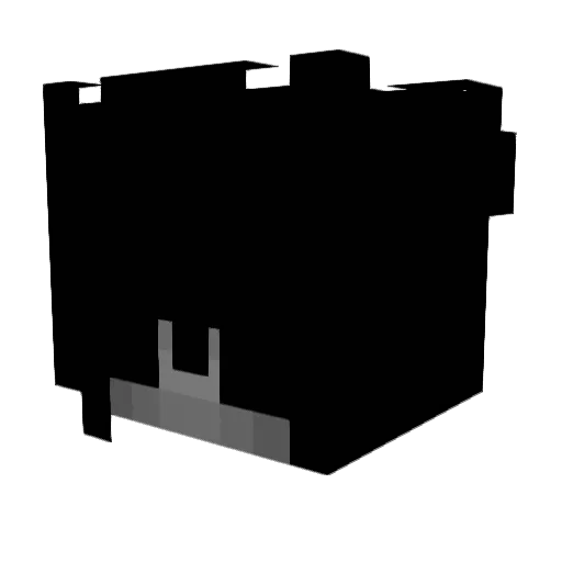 Torsv Minecraft avatar head, 3D render