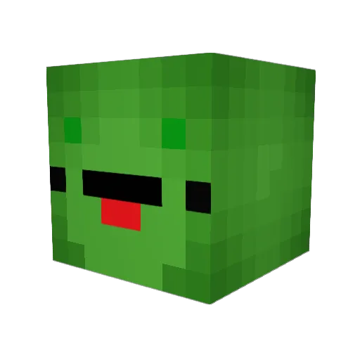 Tortee_99 Minecraft avatar head, 3D render
