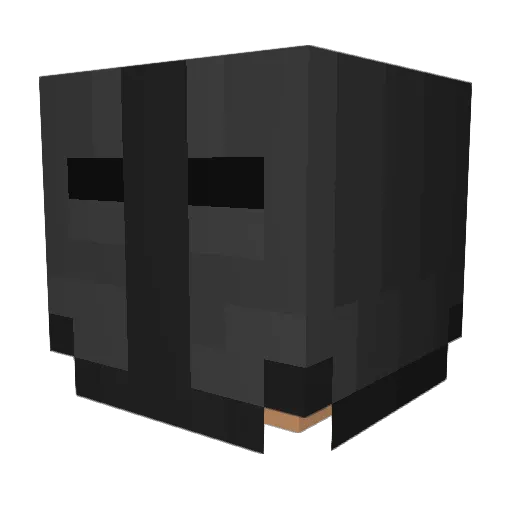 TortillaKnight98 Minecraft avatar head, 3D render