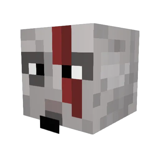 Tortilla_Sauce Minecraft avatar head, 3D render