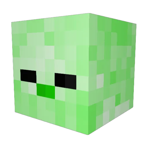 TortugaInFish Minecraft avatar head, 3D render
