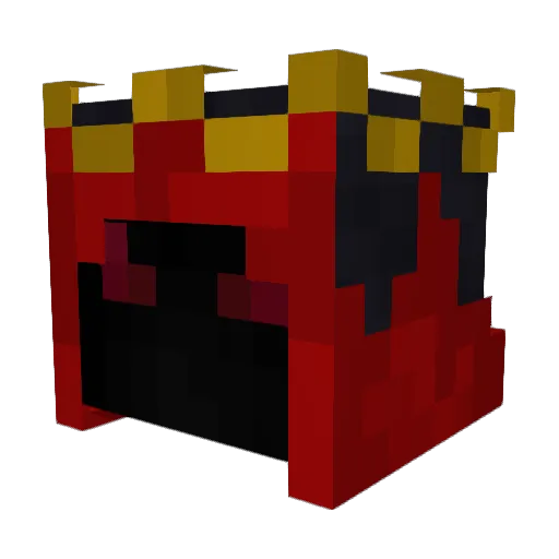 Tosic_ Minecraft avatar head, 3D render